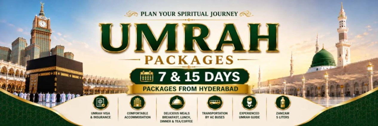 7&15 days Umrah Packages 
